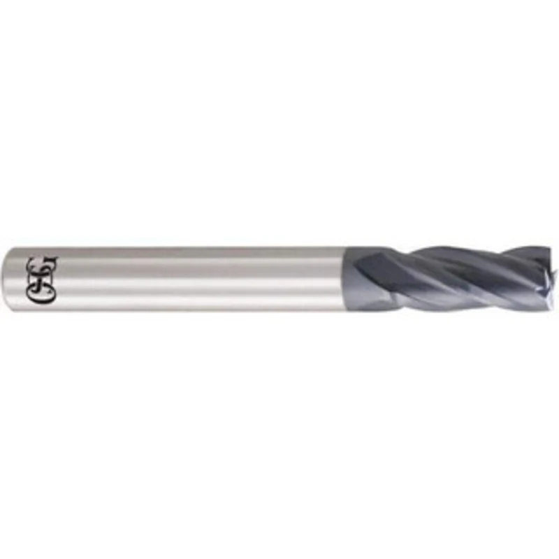 OSG 4.5mm, 11mm LOC, 6mm Shank Diam, 45mm OAL, 4 Flute, Solid Carbide Square End Mill Single End, WXL Finish, 30 Heli...